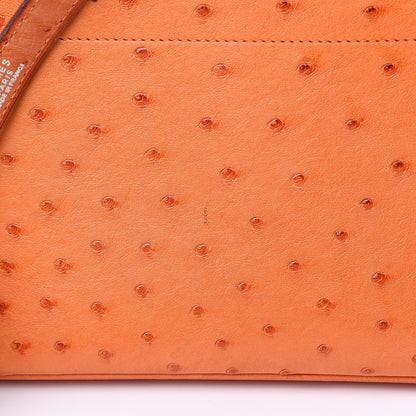 Hermes Ostrich Bolide 27 Orange 10 of 14