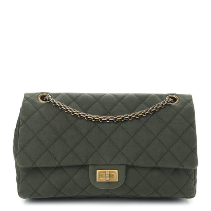 Chanel Jersey Quilted 2.55 Reissue 226 Flap Kaki 1 of 11