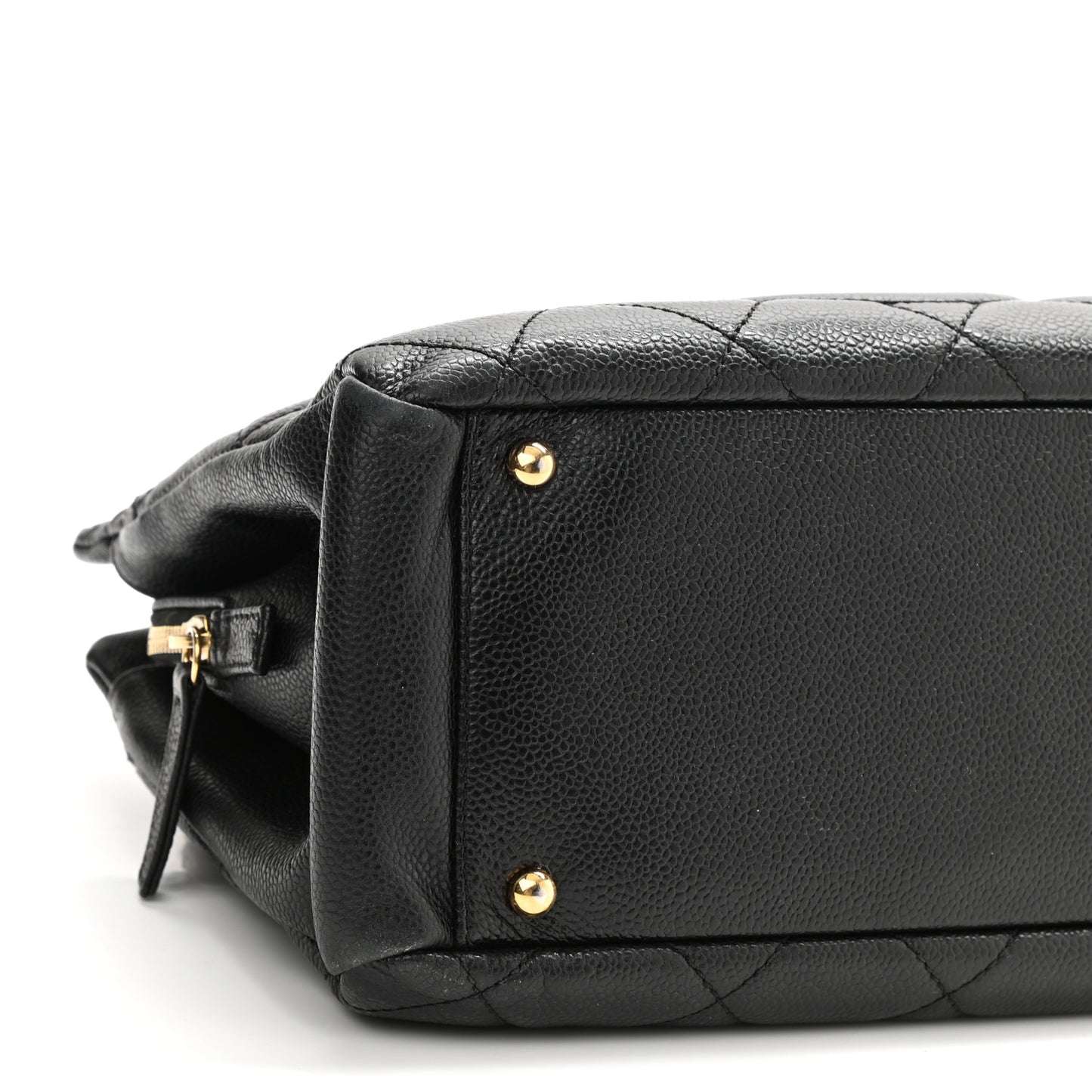 Caviar Quilted CC Timeless Soft Tote Black