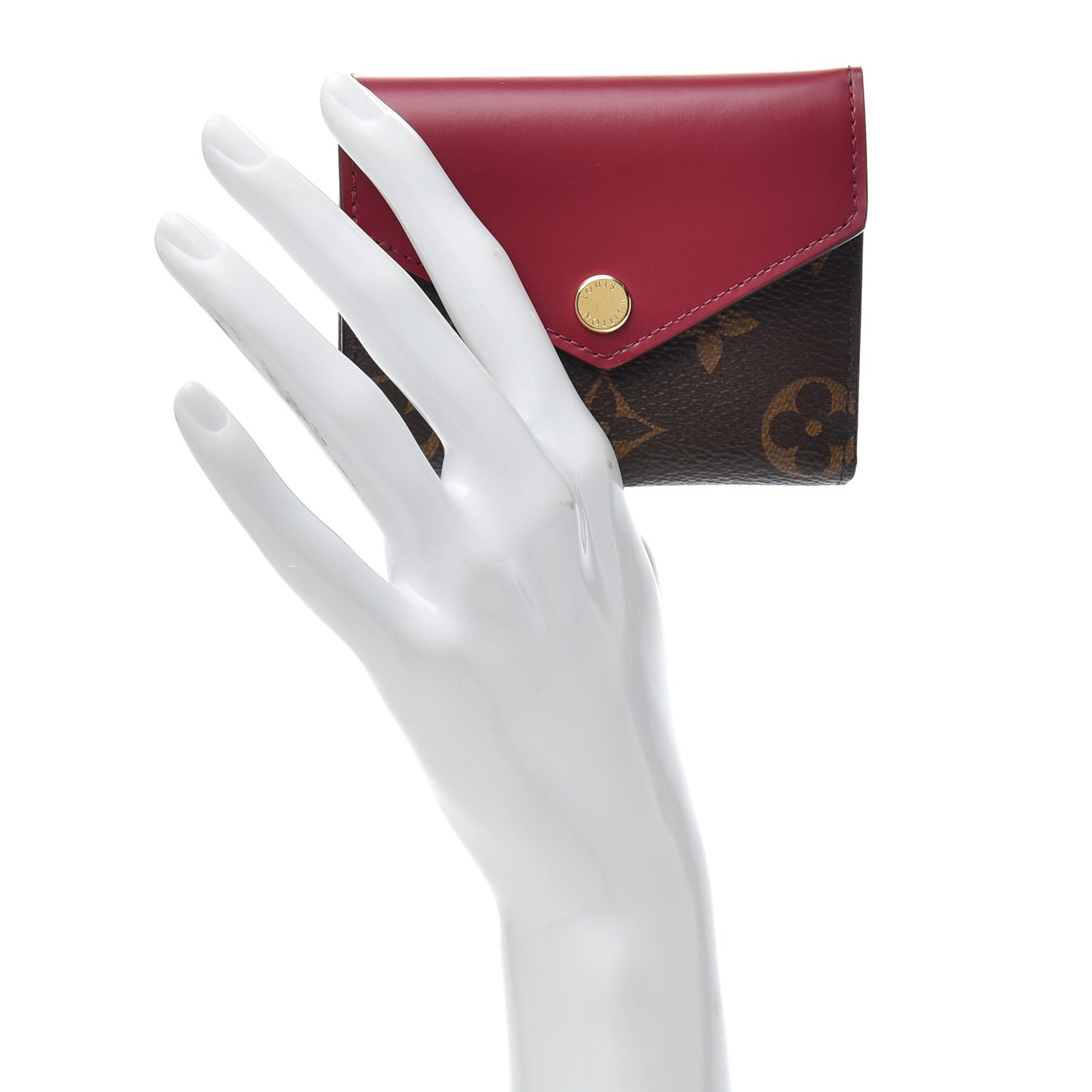 Monogram Zoe Wallet Fuchsia