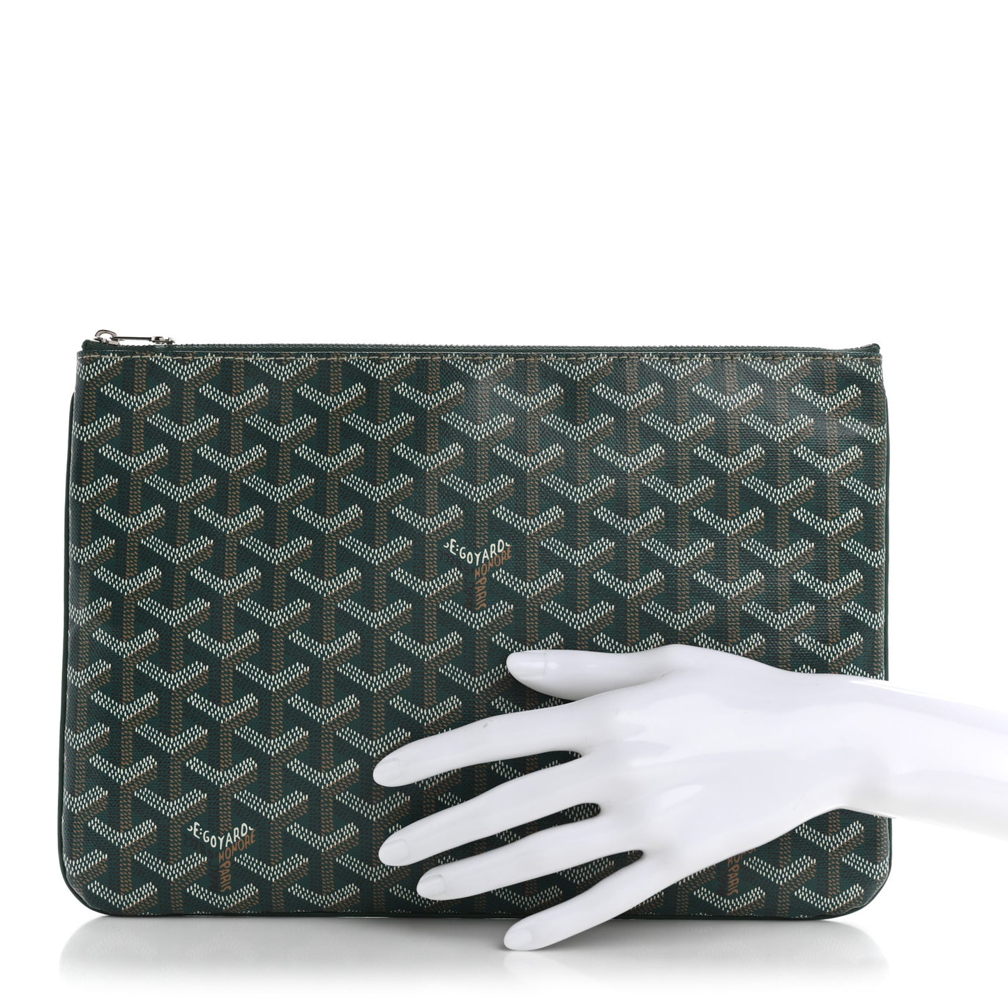 Goyardine Senat Pochette MM Green