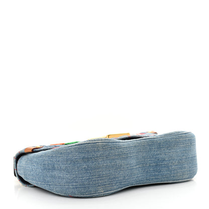Louis Vuitton Denim New Wave Chain MM Blue 4 of 12