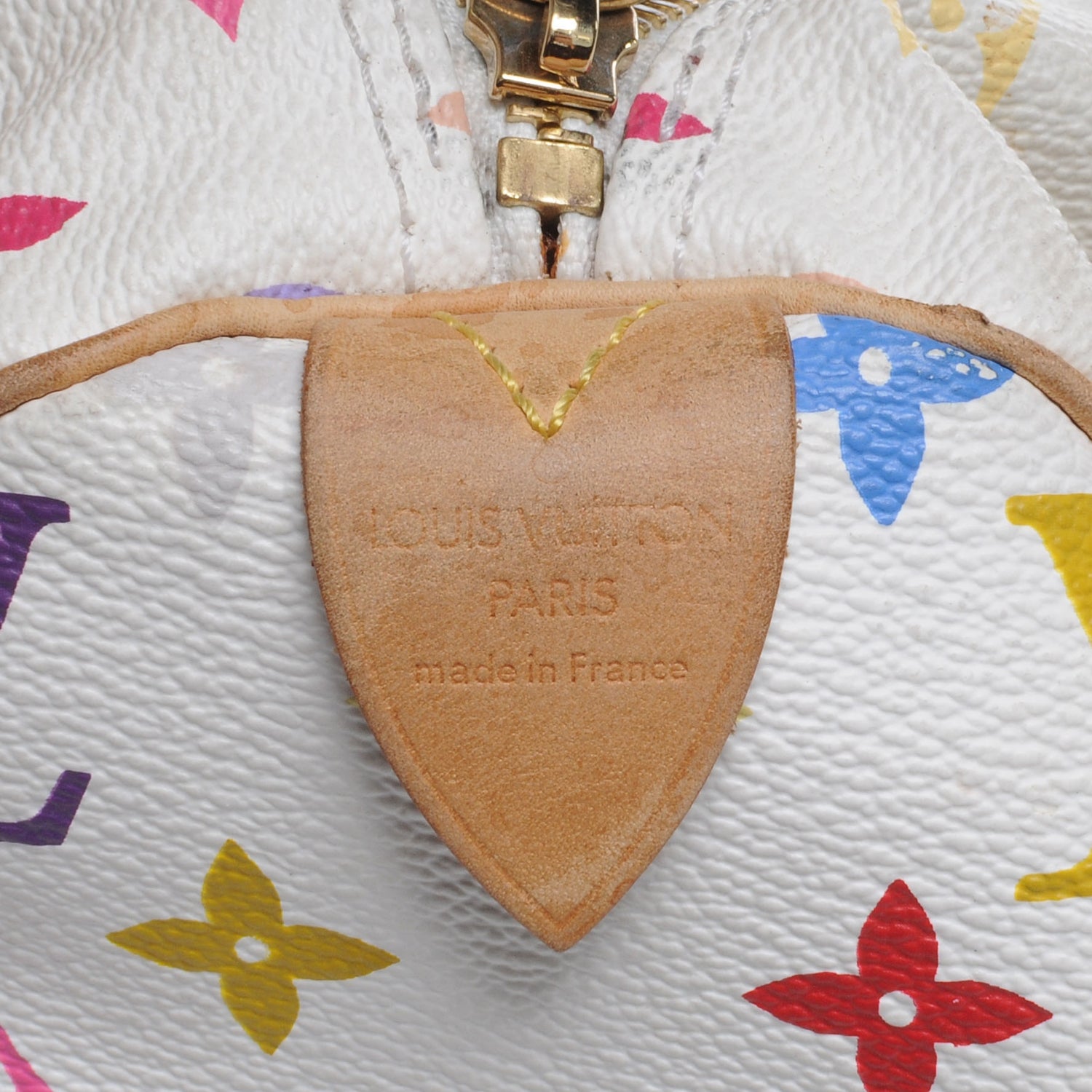 Louis Vuitton Monogram Multicolor Speedy 30 White 6 of 9