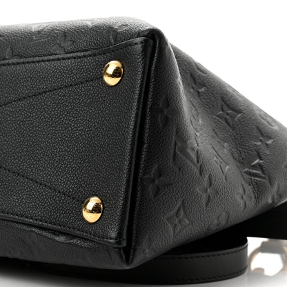 Louis Vuitton Empreinte V Tote MM Black 9 of 10