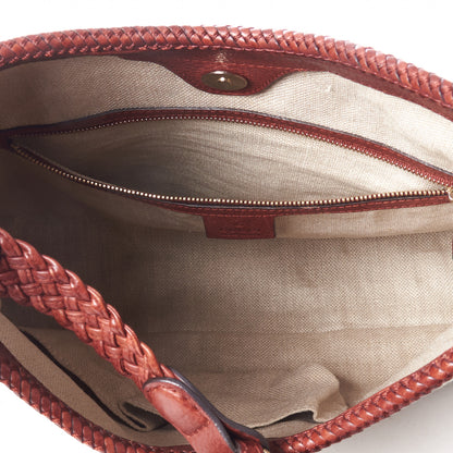 Gucci Monogram Medium Marrakech Hobo Red 7 of 9