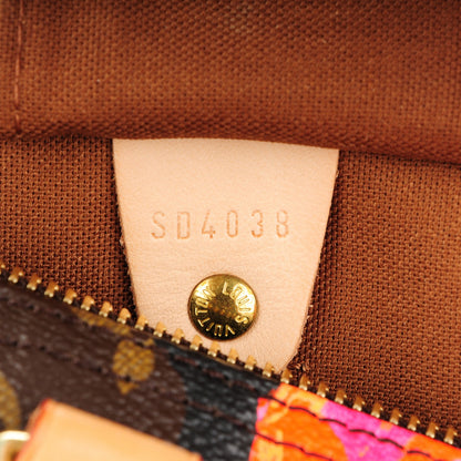 Louis Vuitton Monogram Roses Speedy 30 7 of 7
