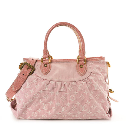 Louis Vuitton Denim Neo Cabby MM Rose 1 of 9