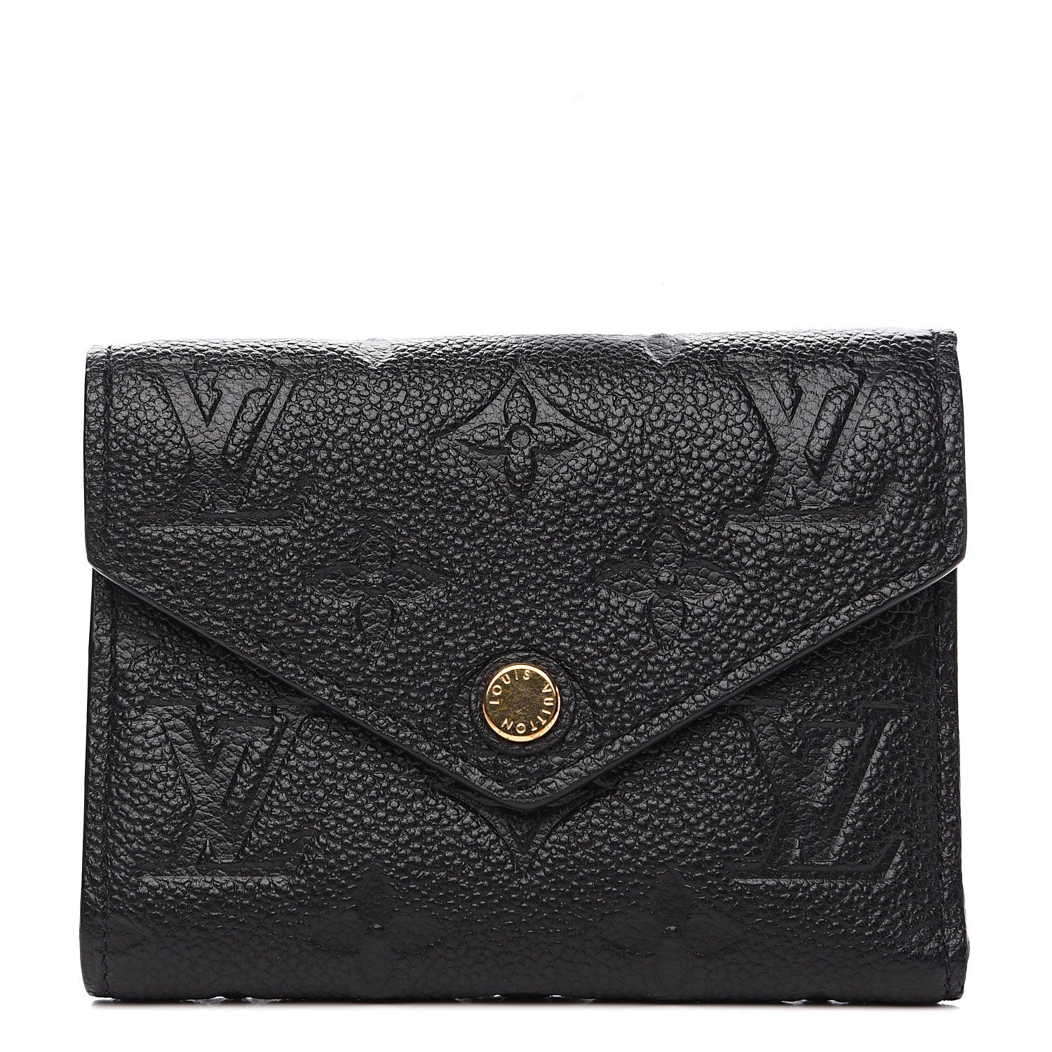 Louis Vuitton Empreinte Victorine Wallet Black 1 of 7