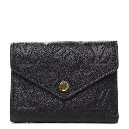 Louis Vuitton Empreinte Victorine Wallet Black 1 of 7