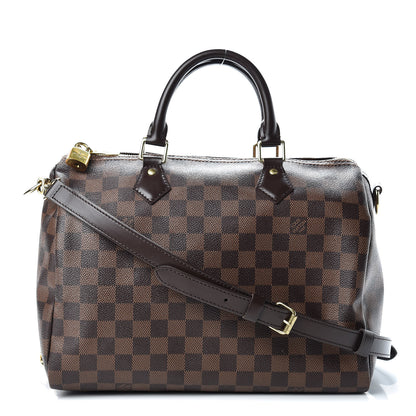 Louis Vuitton Damier Ebene Speedy Bandouliere 30 1 of 15
