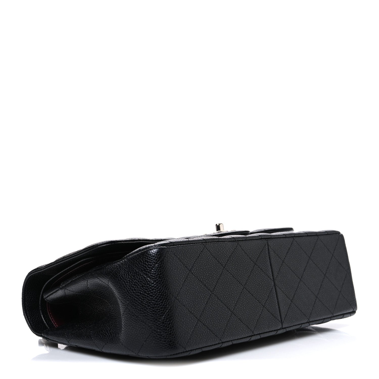 Chanel Caviar Quilted Jumbo Double Flap Black 4 of 10