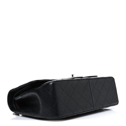 Chanel Caviar Quilted Jumbo Double Flap Black 4 of 10