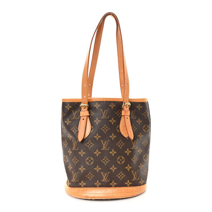 Louis Vuitton Monogram Petit Bucket 23 1 of 8