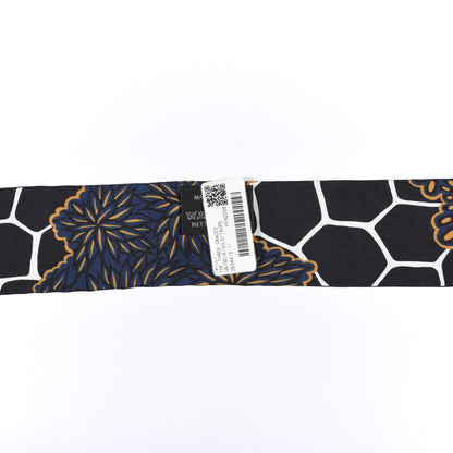 Hermes Silk Three Graces Twilly Black Gold Taupe 4 of 6