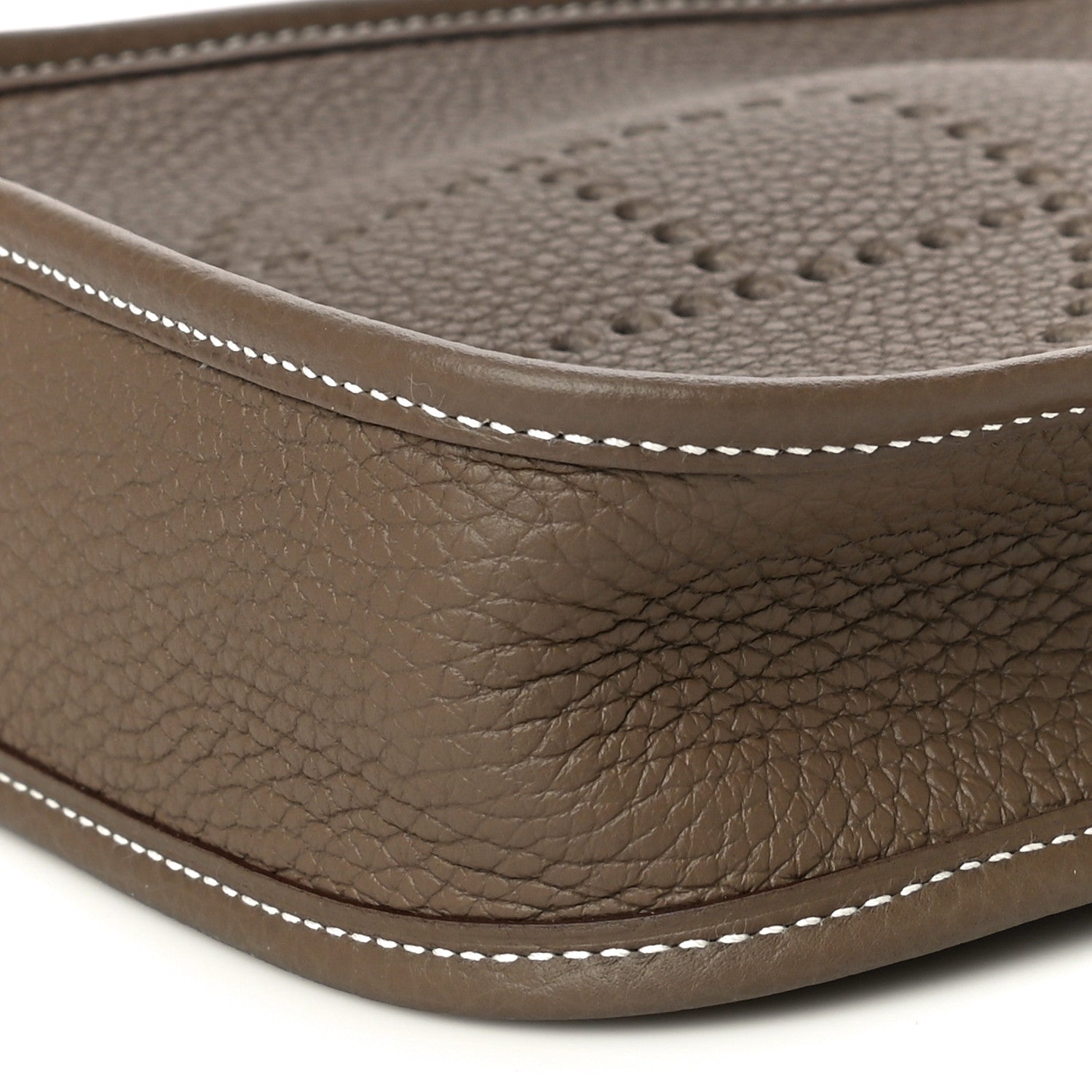 Hermes Taurillon Clemence Evelyne TPM Etoupe 9 of 12