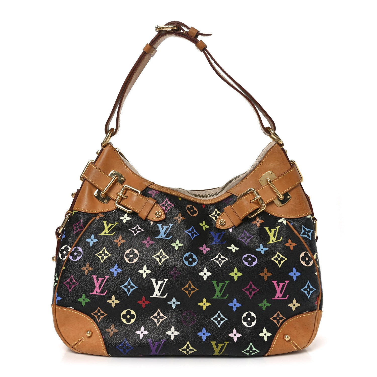 Louis Vuitton Monogram Multicolor Greta Black 1 of 9