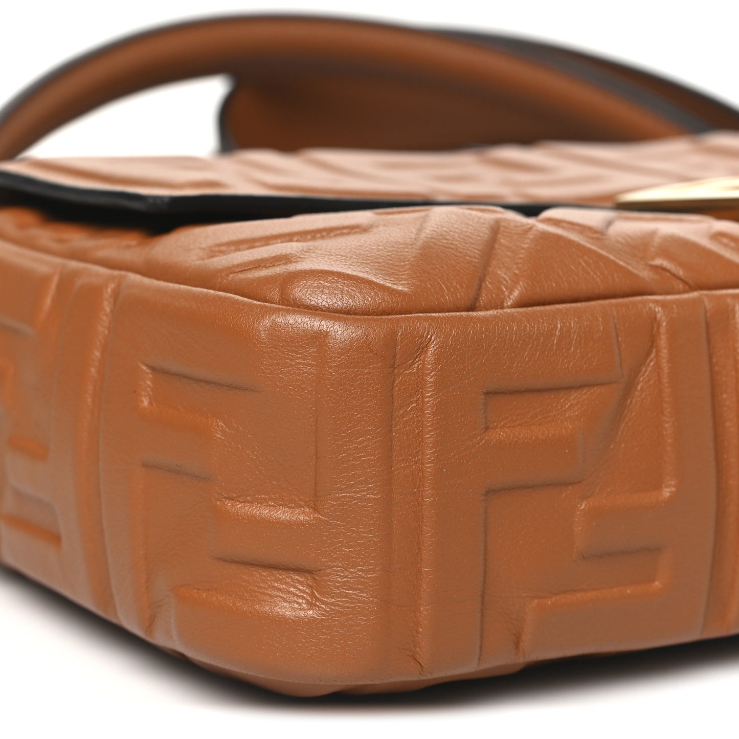 Nappa FF 1974 Embossed Baguette Coloniale