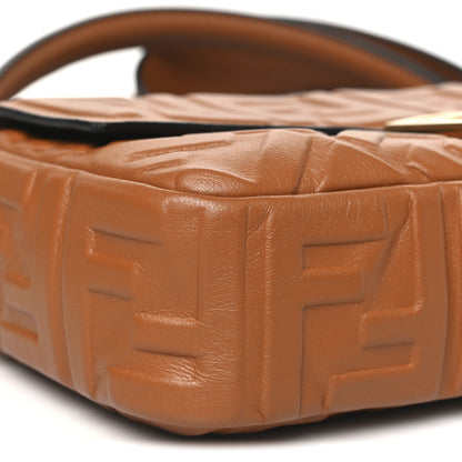 Fendi Nappa FF 1974 Embossed Baguette Coloniale 9 of 12