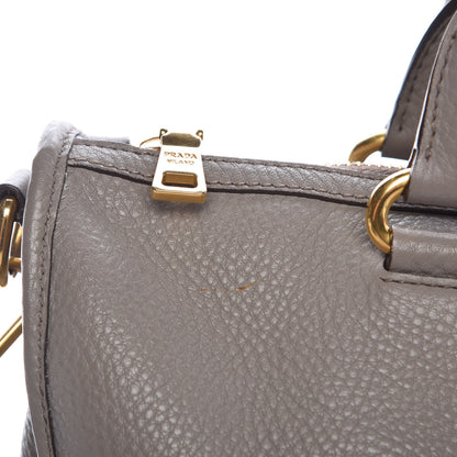 Prada Vitello Daino Shopping Satchel Argilla 16 of 18