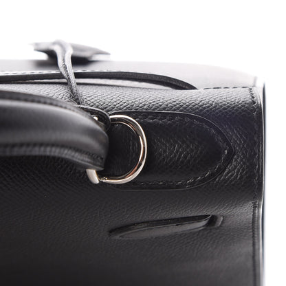 Hermes Epsom Kelly Sellier 28 Black 21 of 36