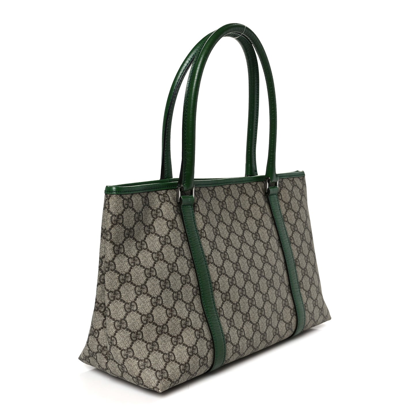 GG Plus Monogram Medium Joy Tote Green