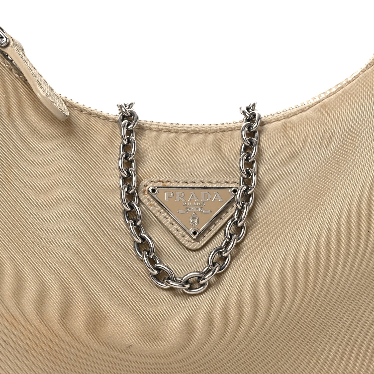 Prada Re-Nylon Saffiano Re-Edition 2005 Shoulder Bag Deserto 8 of 15