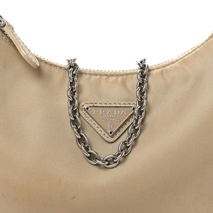 Prada Re-Nylon Saffiano Re-Edition 2005 Shoulder Bag Deserto 8 of 15