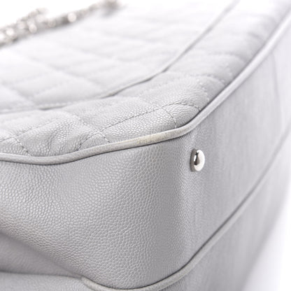 Chanel Caviar Quilted Large Urban Companion Top Handle Shopping Tote Grey 10 of 12