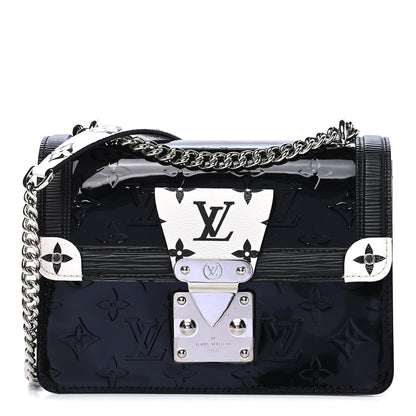 Louis Vuitton Vernis Epi Monogram Wynwood Black White 1 of 10