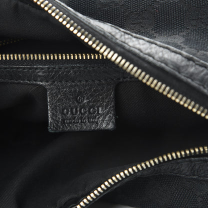 Gucci Monogram Medium Charlotte Hobo Black 6 of 10