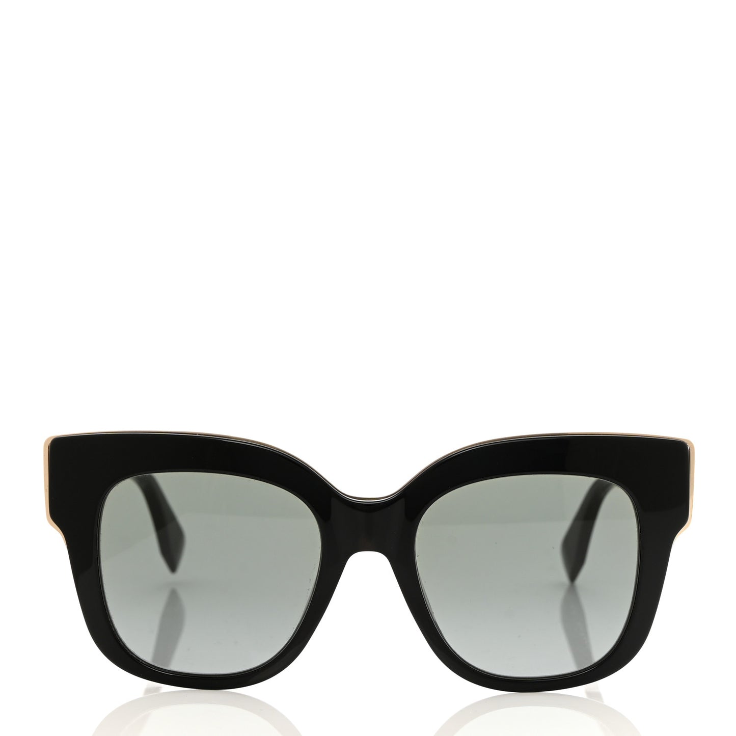 Acetate F is Fendi Sunglasses FF 0359/G/S Black