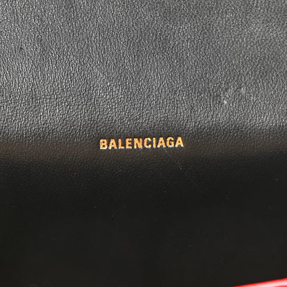 Balenciaga Strass Suede Hourglass Top Handle Bag XS Ruby 6 of 13