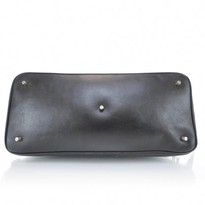 Burberry Leather Quilted Satchel Dark Brown 6 of 13