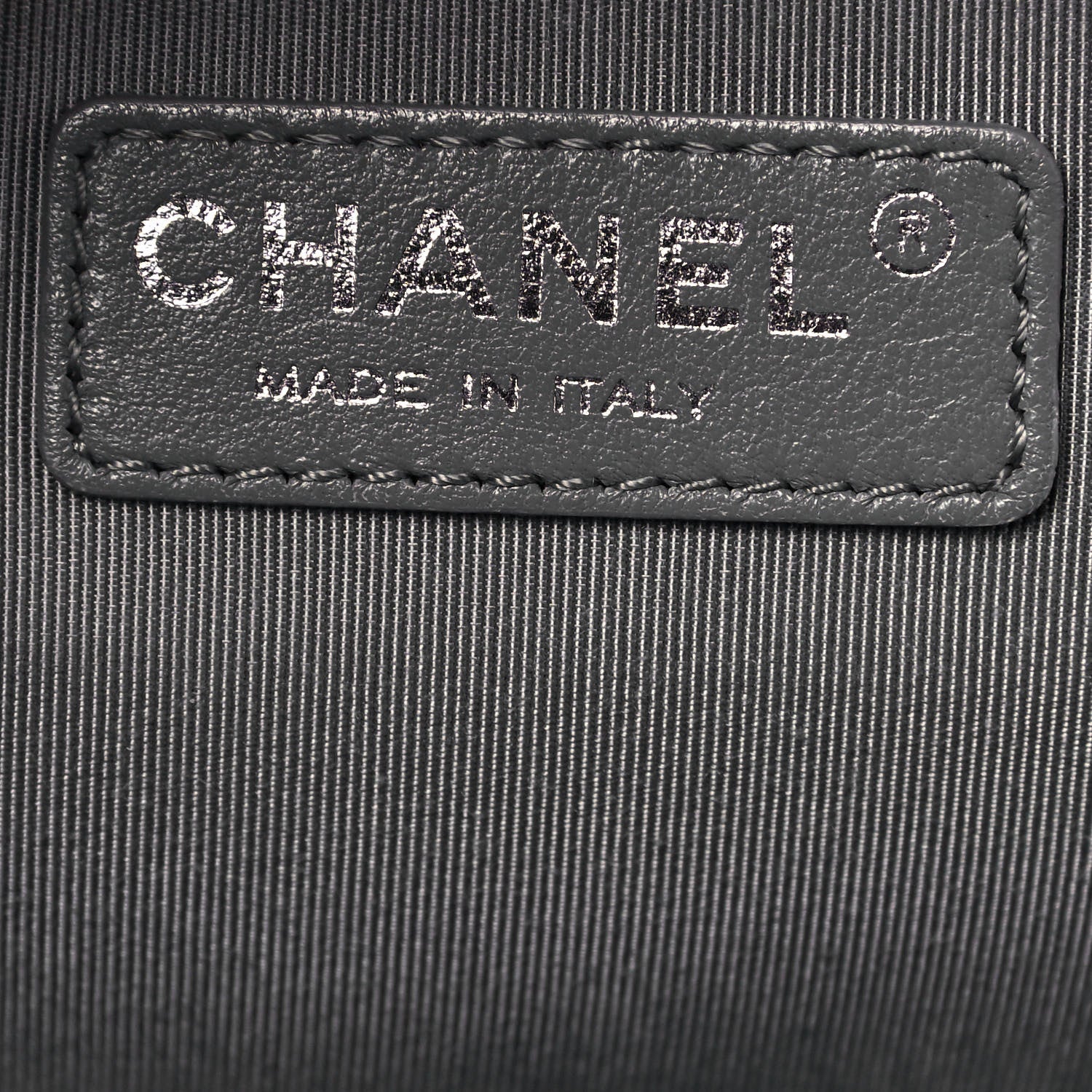Chanel Calfskin Cerf Executive Shopper Tote Blue 8 of 17