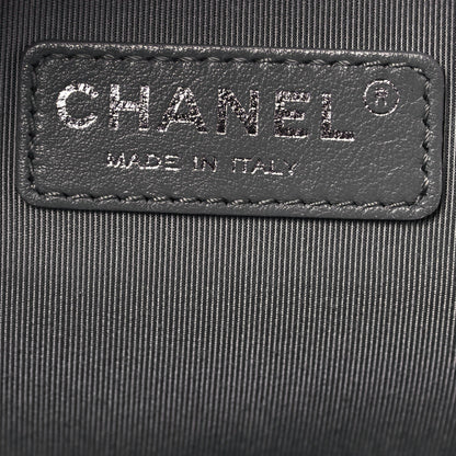 Chanel Calfskin Cerf Executive Shopper Tote Blue 8 of 17