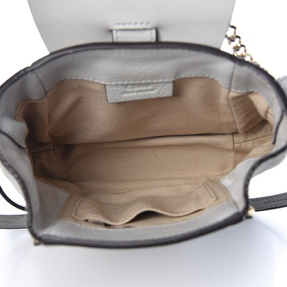 Chloe Suede Calfskin Mini Faye Backpack Airy Grey 5 of 10