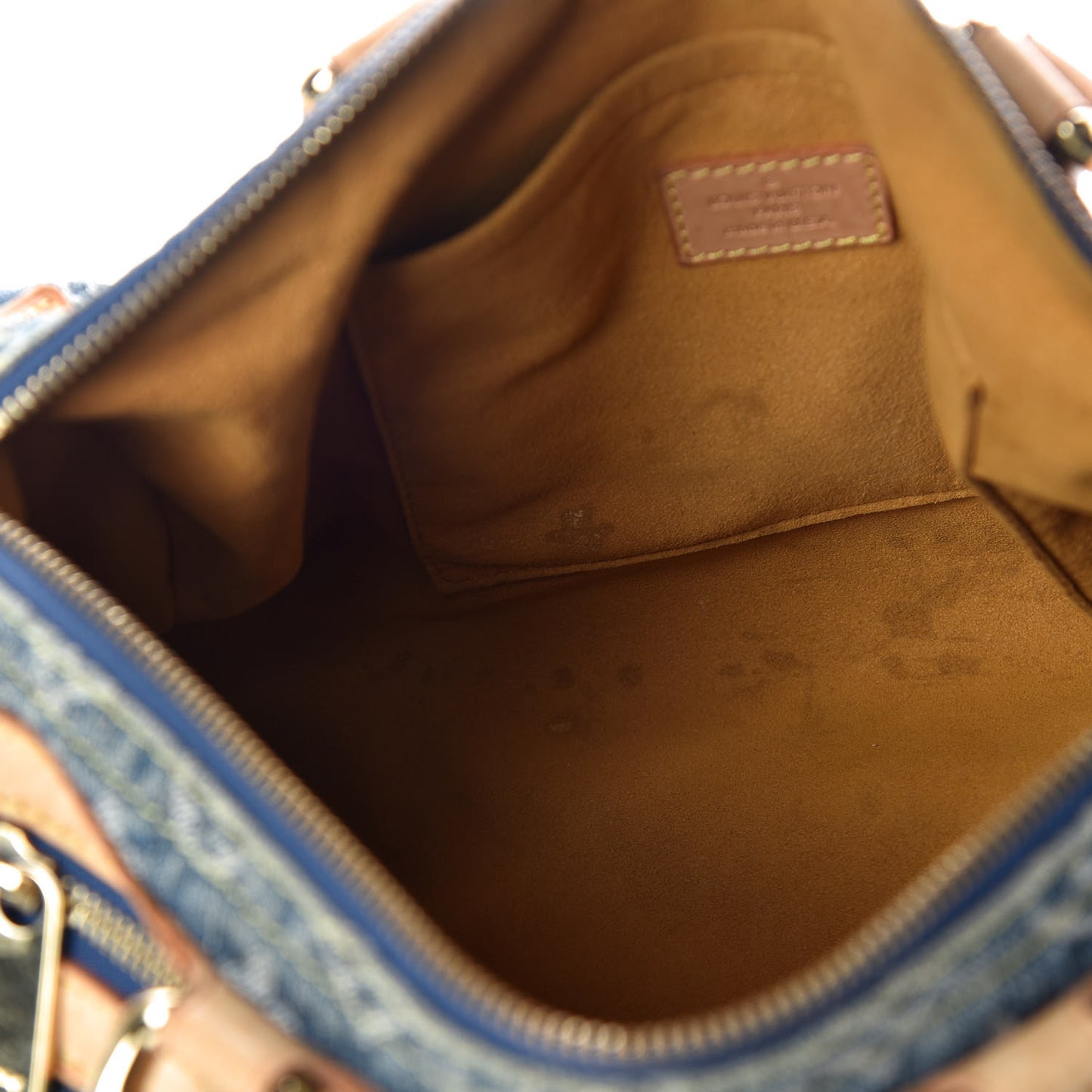 Monogram Denim Neo Speedy Blue