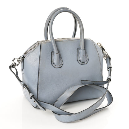 Givenchy Sugar Goatskin Mini Antigona Baby Blue 3 of 14