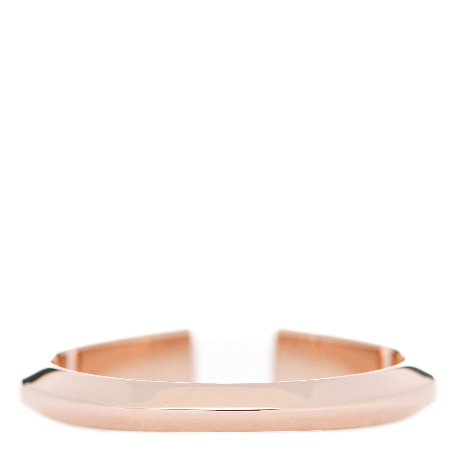 Hermes 18K Rose Gold PM Clou de Forge Ring 56 7.75 3 of 7