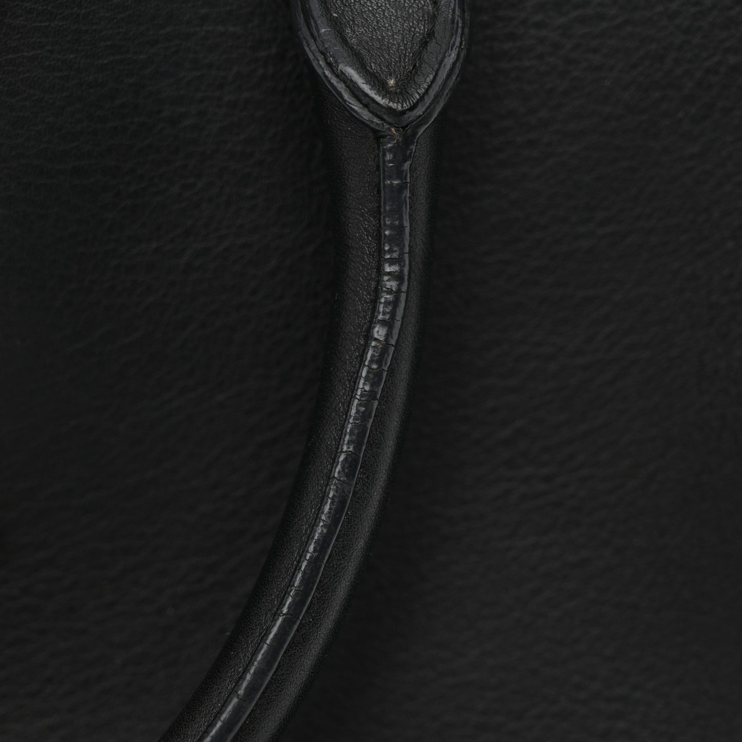 Calfskin Monogram Baby Cabas Black