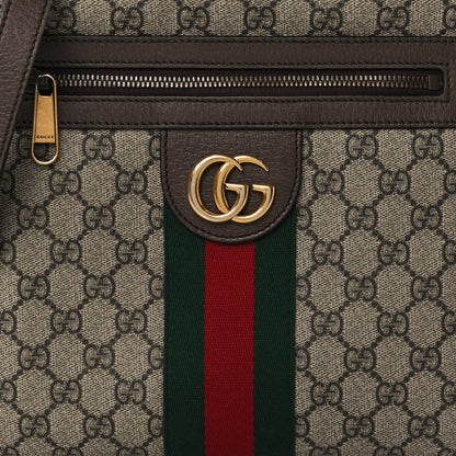 Gucci GG Supreme Monogram Web Small Ophidia Messenger Bag Brown 8 of 11
