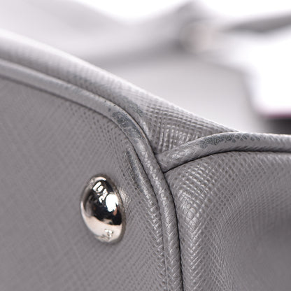 Prada Saffiano Medium Galleria Double Zip Tote Marmo 18 of 18
