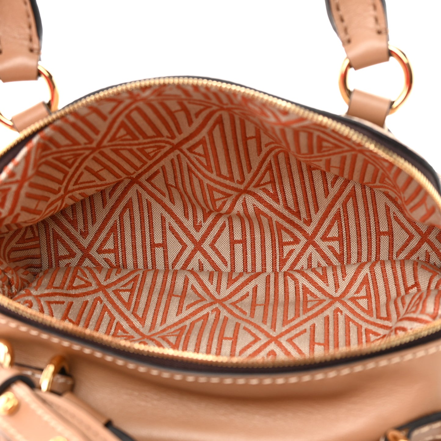 Calfskin Small Daria Cement Brown