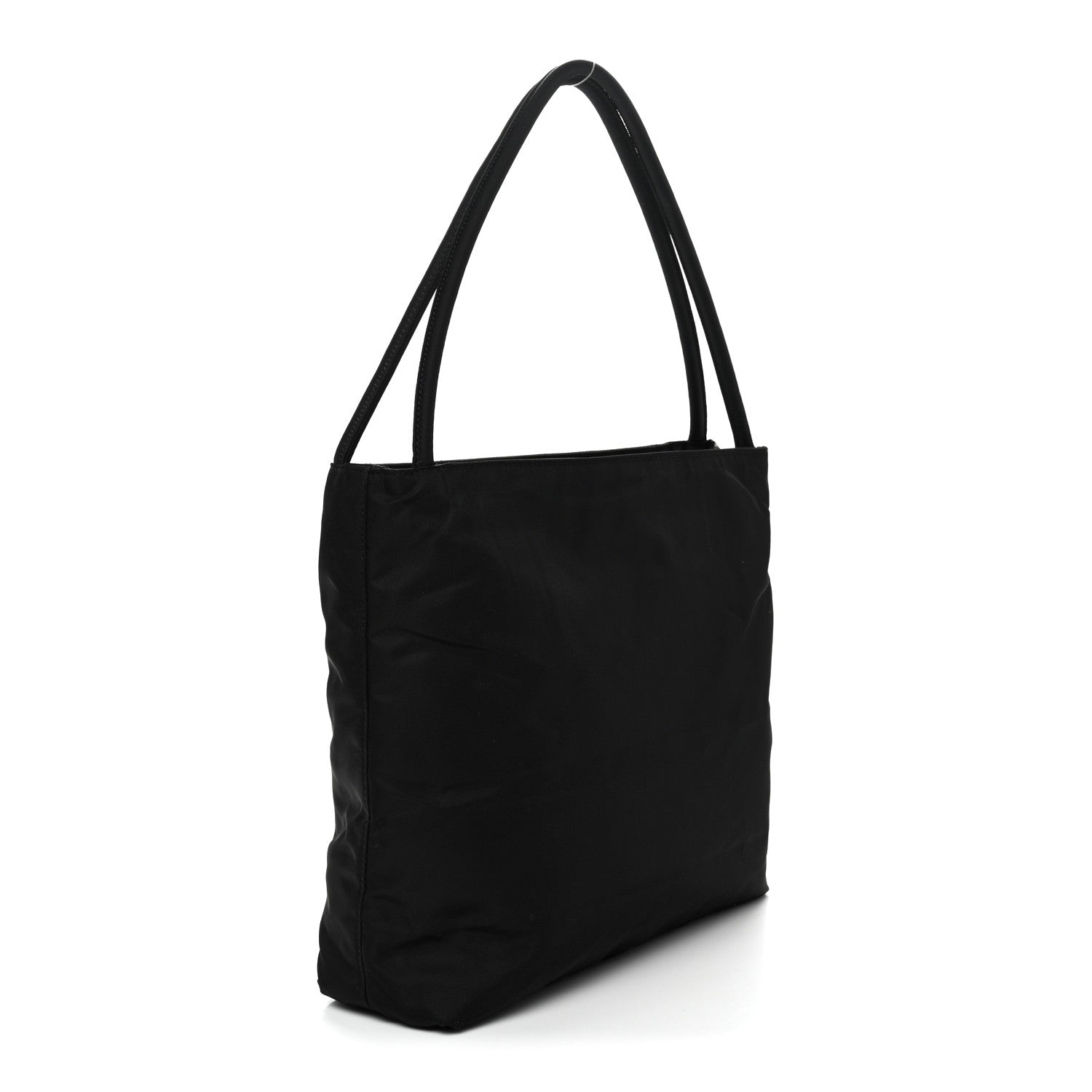 Prada Tessuto Nylon City Tote Black 1858694 – FASHIONPHILE