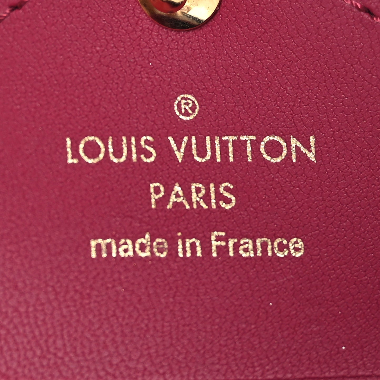 Monogram Small Kirigami Pochette Insert Fuchsia