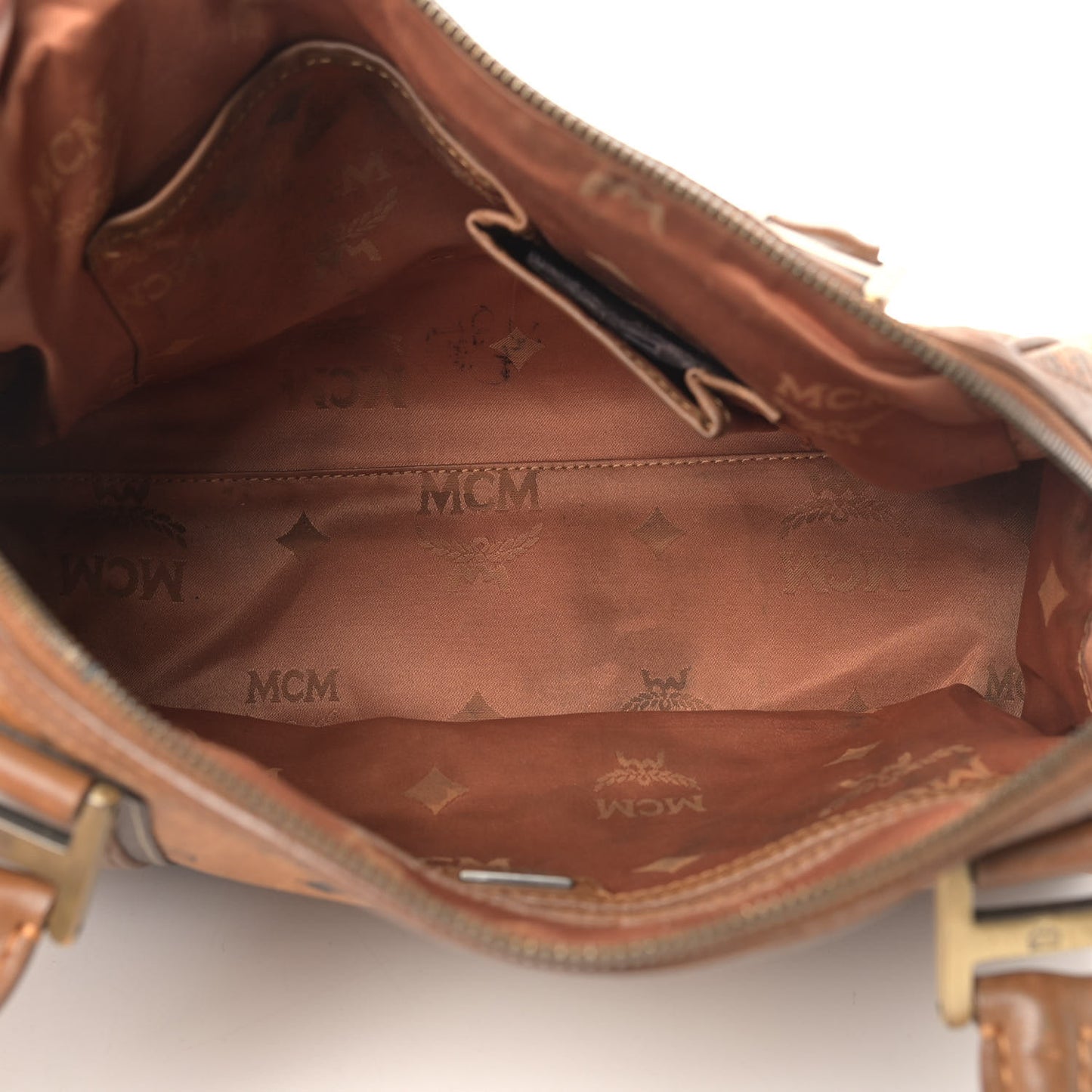 Visetos Satchel Cognac