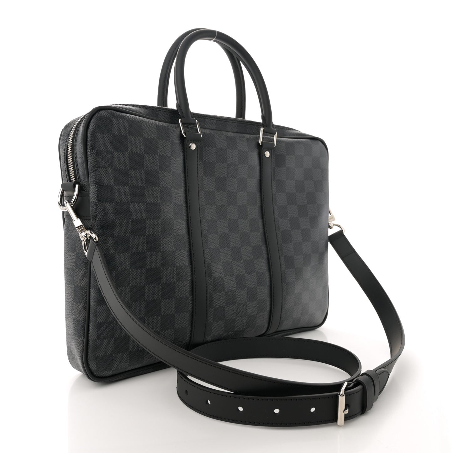 Damier Graphite Porte Documents Voyage PM