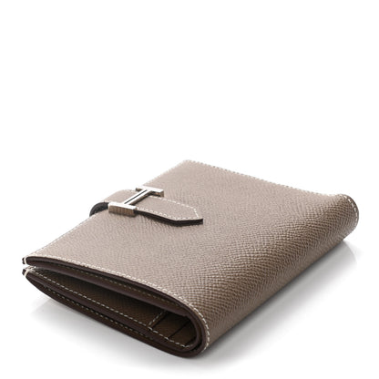 Hermes Epsom Bearn Compact Wallet Etoupe 4 of 11