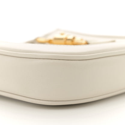 Gucci Boarded Dyana Lux Calfskin Mini Jackie 1961 Hobo Mystic White 9 of 13