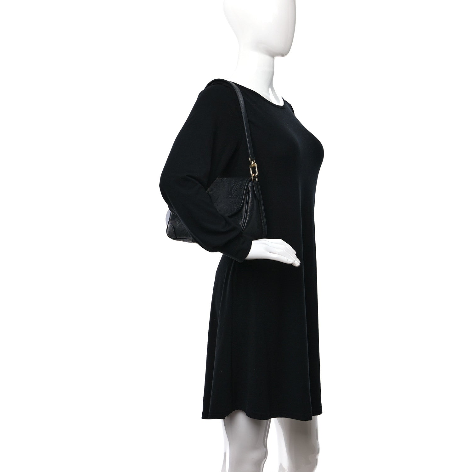 Louis Vuitton Empreinte Monogram Giant Diane Black 2 of 8